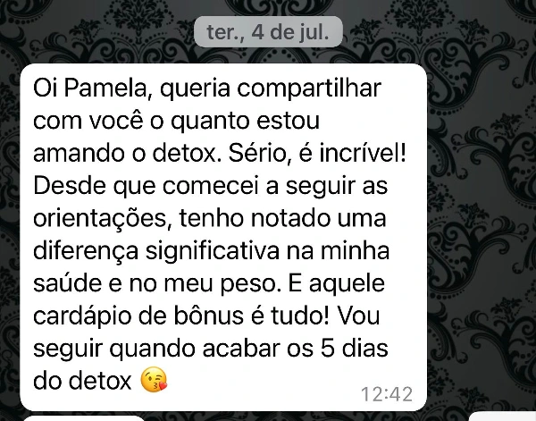 Depoimento 1 protocolo detox